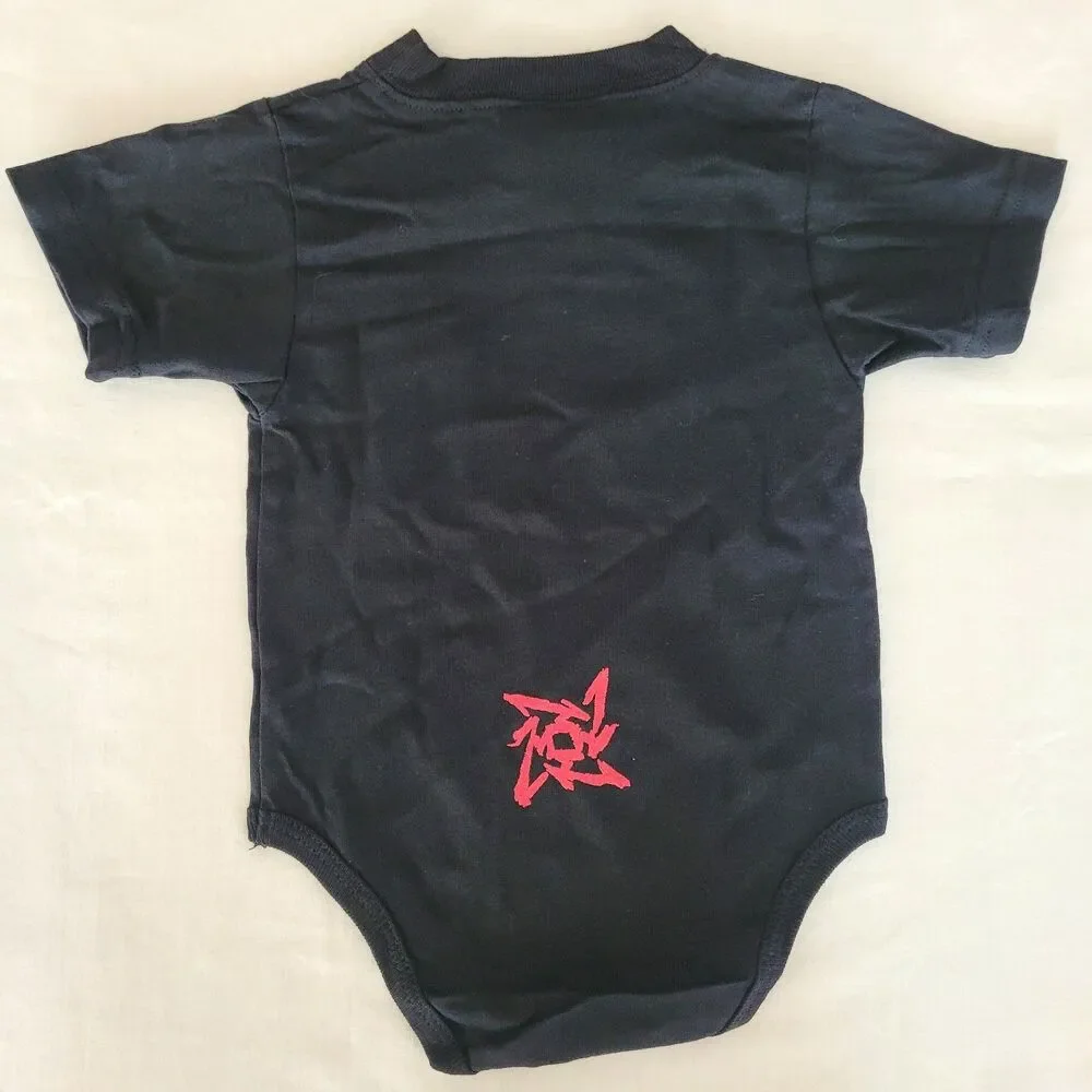 Giant Metallica Crayon Scary Guy Baby Bodysuit 12 Months NWOT Rock